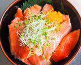 サーモンのナンプラー漬け丼作り方8写真