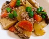 和風麻婆豆腐…子供達が主役作り方10写真