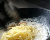 牛乳不使用のサーモンのクリームパスタ作り方4写真