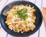 超簡単☆パラパラ納豆チャーハン作り方5写真