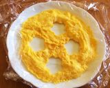 水玉かわいい♪くるくるオムライス作り方4写真