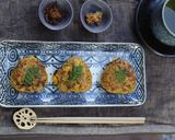 絶品！蒲焼風♪穴子の焼きおにぎり作り方8写真