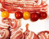 ミニトマトの豚肉巻き作り方1写真
