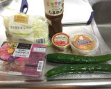サッパリ彩りヘルシーサラダ!(^^)!作り方1写真