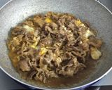 簡単!!牛玉丼!(^^)!作り方2写真
