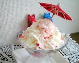 台湾冷菓!雪花氷(シェイホアビン)作り方2写真