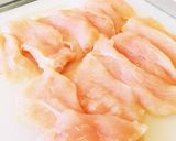 【ロカボ】やわらかチーズチキンピカタ作り方1写真