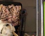 毎日お弁当♪牛丼弁当作り方1写真