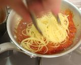 再現！トマトとニンニクのスパゲティ♪作り方12写真