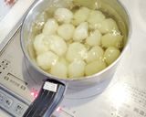 玉こんにゃくと小芋の煮物作り方1写真