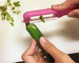 小学生がつくる！オクラのおひたし作り方1写真
