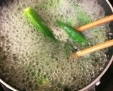 小学生がつくる！オクラのおひたし作り方4写真