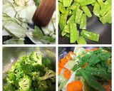 フィリピン♡沢山野菜と鶏レバー炒め作り方3写真