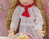リカちゃんサイズ♡てりやきハンバーグꕤ作り方4写真
