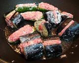 ピーマンの肉詰め&茄子の肉詰め作り方5写真