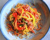 オイスター風味のパリパリかた焼きそば作り方5写真