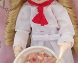 リカちゃんサイズ♡ハンバーグ(カレー味)作り方6写真