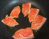 焼きサーモンマリネのサラダ作り方2写真