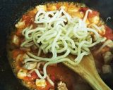 【犬ごはん】トマトうどんにブロッコサラダ作り方7写真