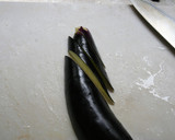 茄子とピーマンの味噌炒め作り方1写真