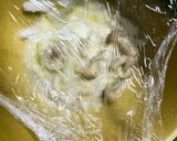 レンジなすと鶏胸肉重ねトマトマヨ黒酢あん作り方15写真