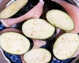 レンジなすと鶏胸肉重ねトマトマヨ黒酢あん作り方18写真