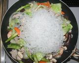 糖質オフ☆乾燥こんにゃくパスタで八宝菜作り方17写真
