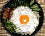 メレンゲ卵♪釜玉風ぶっかけ素麺♪作り方3写真