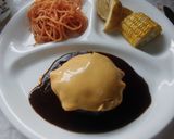チェダーチーズハンバーグ♪作り方8写真