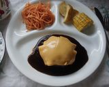 チェダーチーズハンバーグ♪作り方9写真