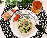 レンジで！小松菜のエスニックチャーハン作り方4写真