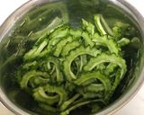簡単！ゴーヤのツナマヨ炒め作り方1写真