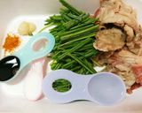 ナス蒸し焼き♥️センター切込み旨味肉詰め作り方1写真