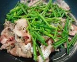 ナス蒸し焼き♥️センター切込み旨味肉詰め作り方2写真