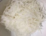 刺身の褄/剣を使った大根オクラのサラダ作り方1写真