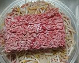 豚ひき肉ともやしのレンチン中華風バーグ作り方4写真