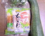 ズッキーニ大量消費！チクワとマヨいため♡作り方1写真