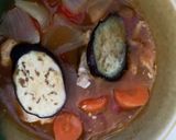 レンジなすと鶏胸肉重ねトマトマヨ黒酢あん作り方27写真