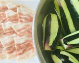 ♪簡単節約❗️豚肉ナスでピリ辛豆板醤炒め作り方1写真