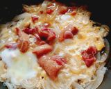 時短料理　焼き鳥缶で親子丼作り方5写真