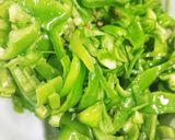 レンジでチンだけ、無限ピーマン☆作り方1写真
