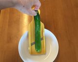 きゅうりの新食感♪斜め輪切スライスの勧め作り方2写真