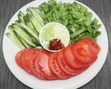 糖質☆乾燥こんにゃくパスタでバンバンジー作り方6写真