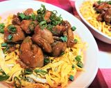 絶品！男子喜ぶ！【鶏肉のカレー照焼き丼】作り方14写真