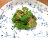 さっぱりオクラを電子レンジで作り方5写真