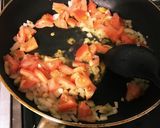 鶏もも肉とトマト&チーズ煮込み作り方3写真