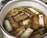 楽に食せるごぼうの煮物作り方4写真