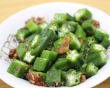 簡単おつまみオクラのおかか和え！作り方7写真