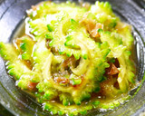 簡単副菜★苦くない！ゴーヤのツナマヨ炒め作り方7写真