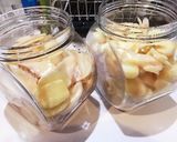 新生姜のらっきょう酢漬け作り方3写真
